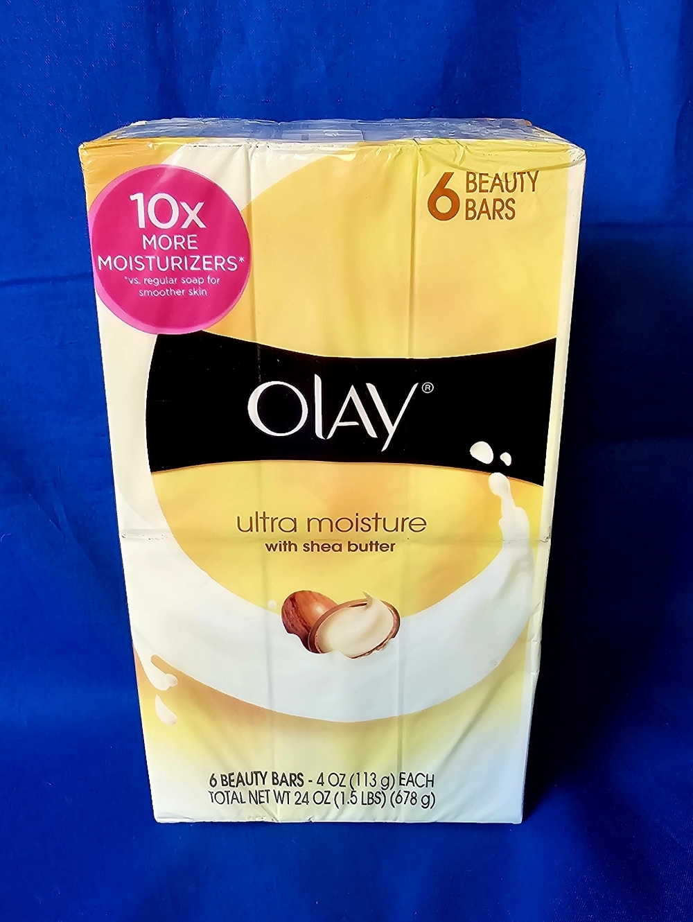 Olay Ultra Moisture Shea Butter 6 pk Soap Bars Discontinued Original Formula 4oz